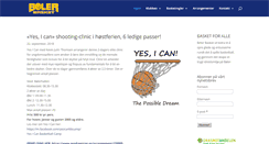Desktop Screenshot of bolerbasket.no